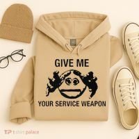 Give Me Your Service Weapon Hoodie thumb 4
