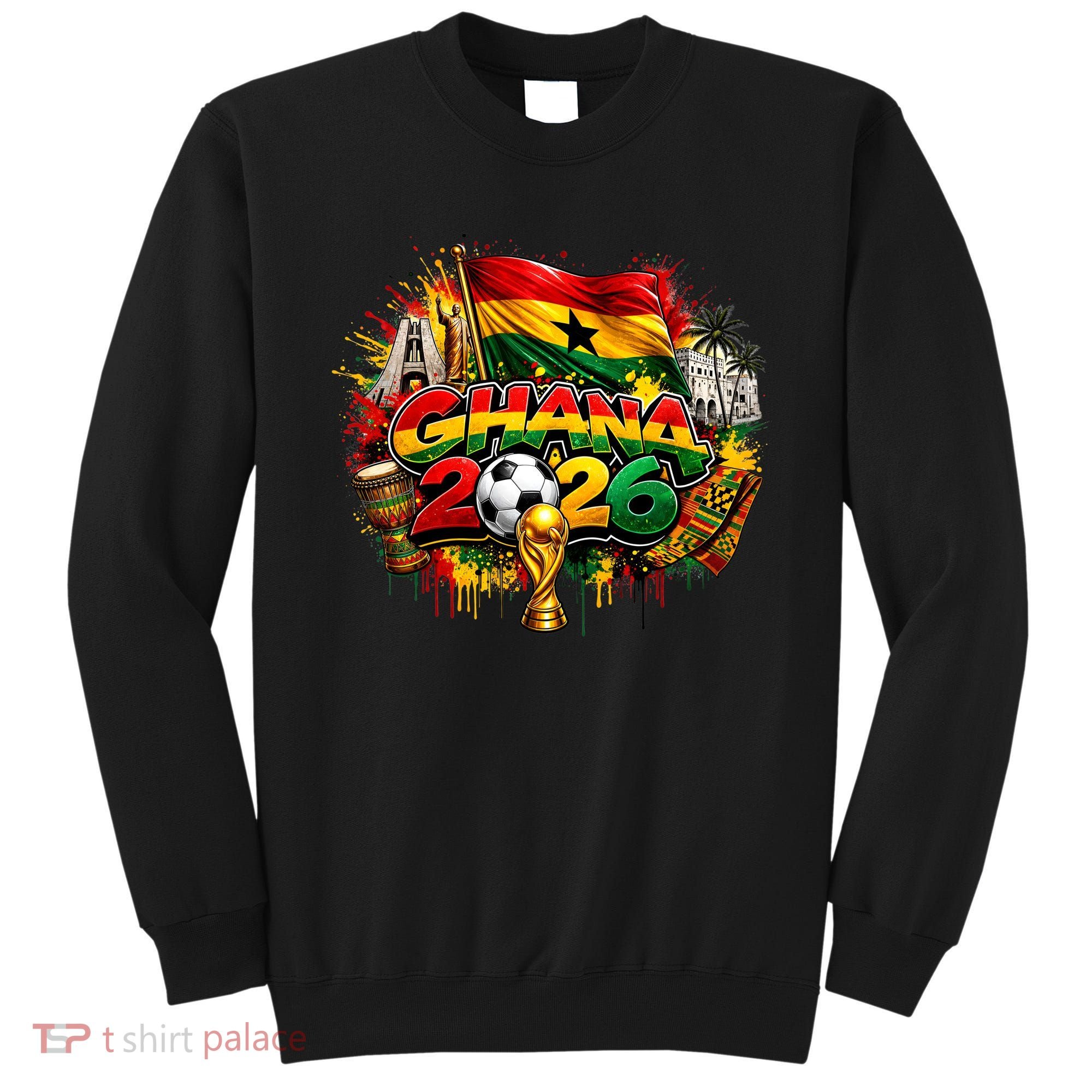 GHANA North America Soccer Tournament 2026 Sweatshirt