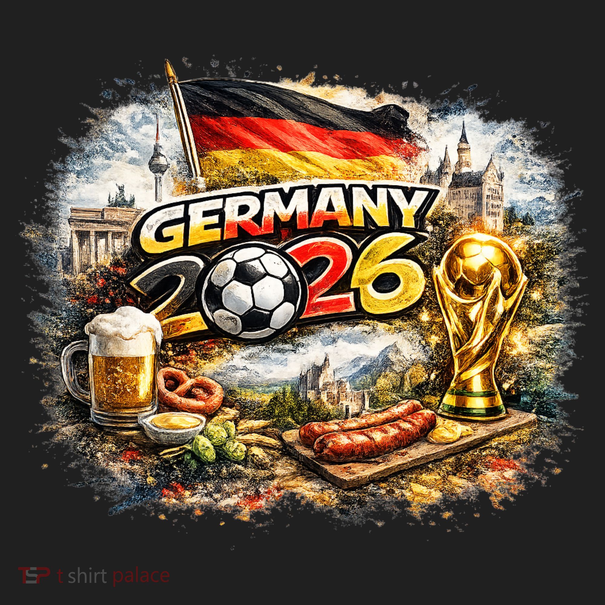 GERMANY North America Soccer Tournament 2026 Beanie