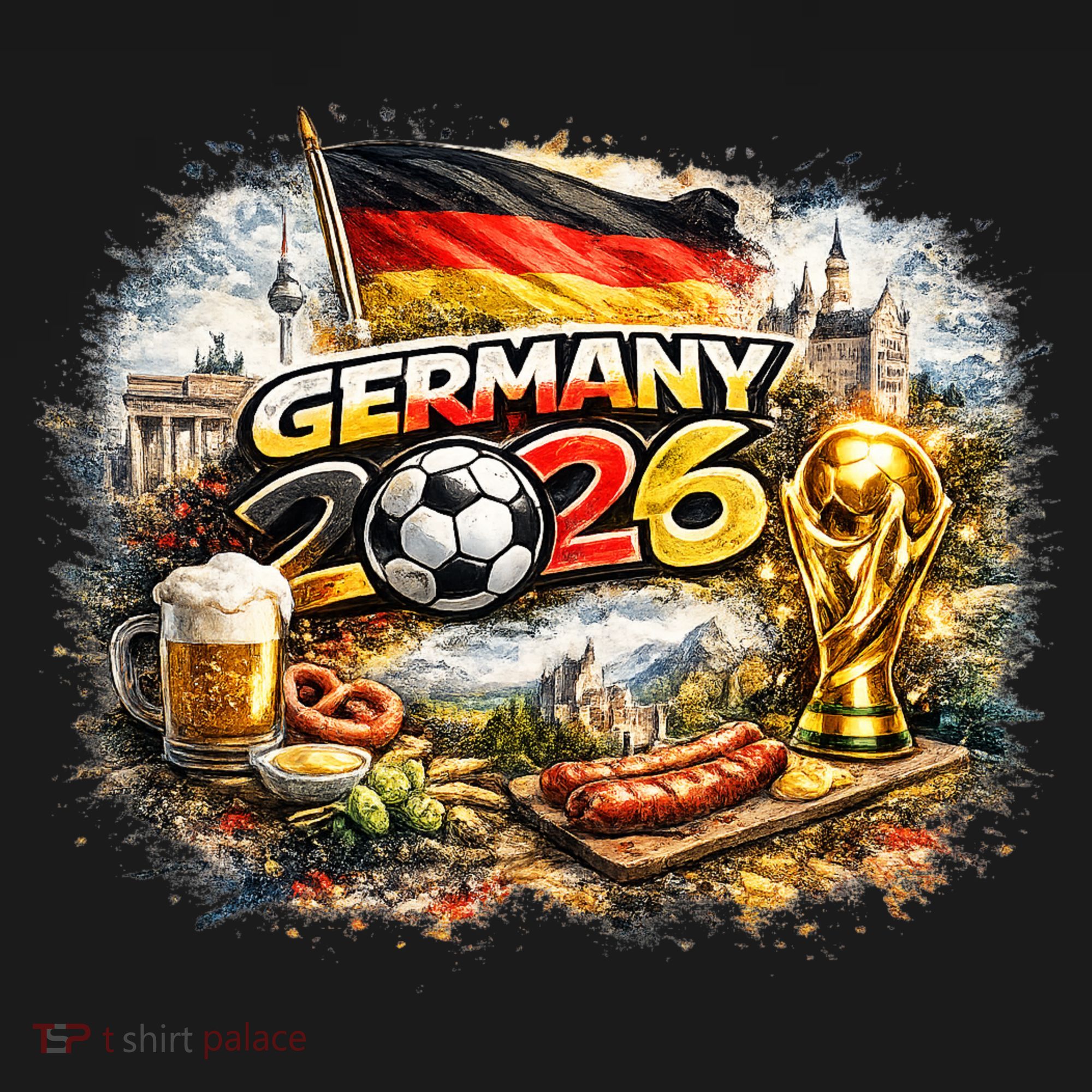 GERMANY North America Soccer Tournament 2026 Women's Hoodie