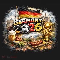 GERMANY North America Soccer Tournament 2026 Women's Tank Top thumb 5
