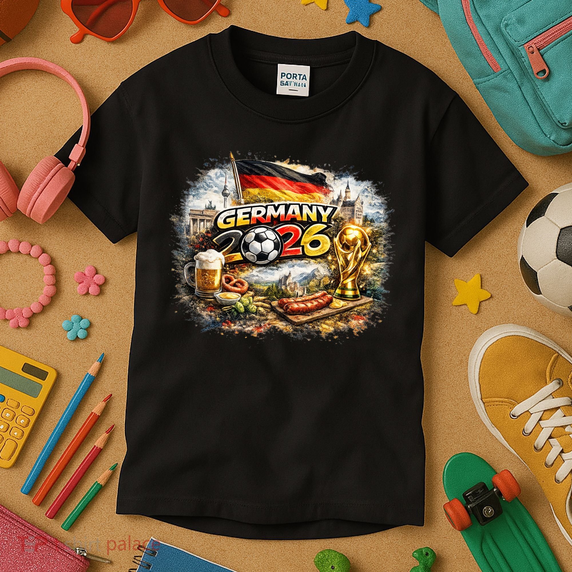 GERMANY North America Soccer Tournament 2026 Kids T-Shirt