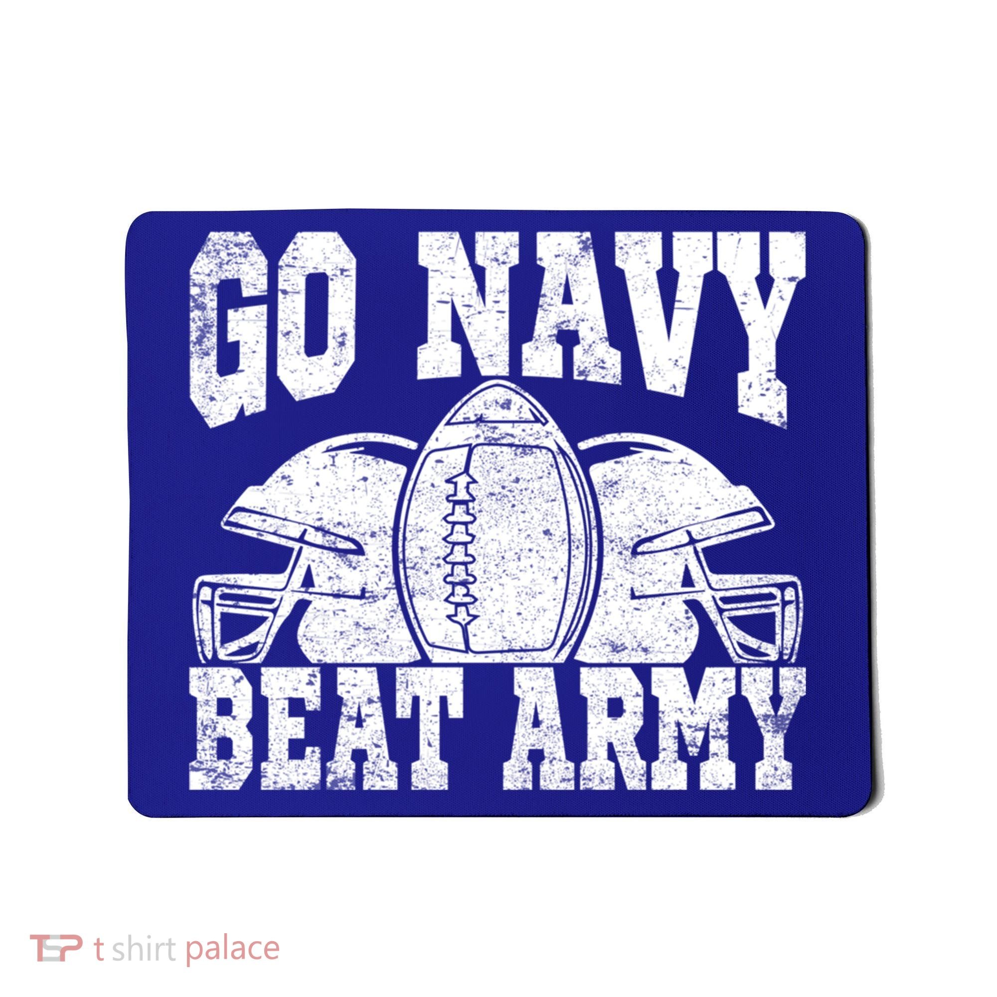 Go Navy Beat Army Cute Gift America's Football Game Day Helmet Great Gift Mousepad