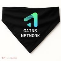 Gains Network Crypto USA-Made Doggie Bandana thumb 0