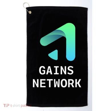 Gains Network Crypto Golf Towel