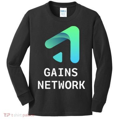 Gains Network Crypto Kids Long Sleeve Shirt