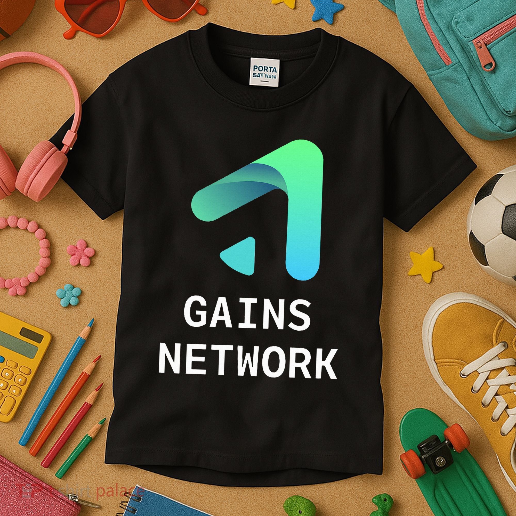 Gains Network Crypto Kids T-Shirt