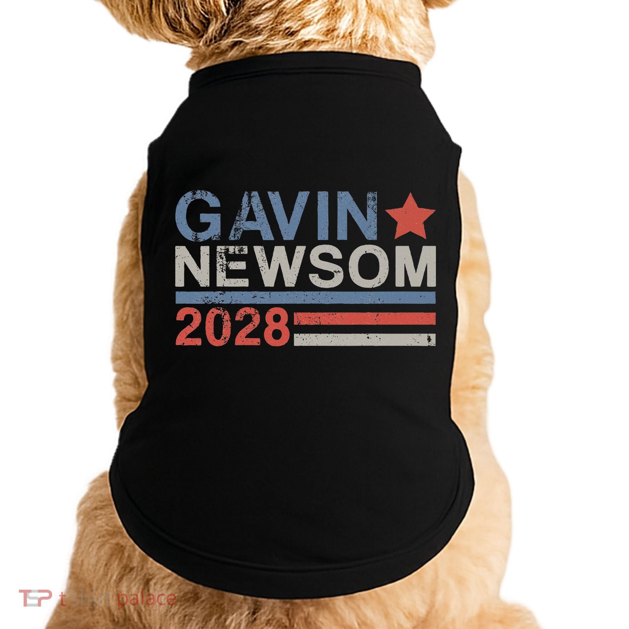 Gavin Newsom For President 2028 Doggie Tank