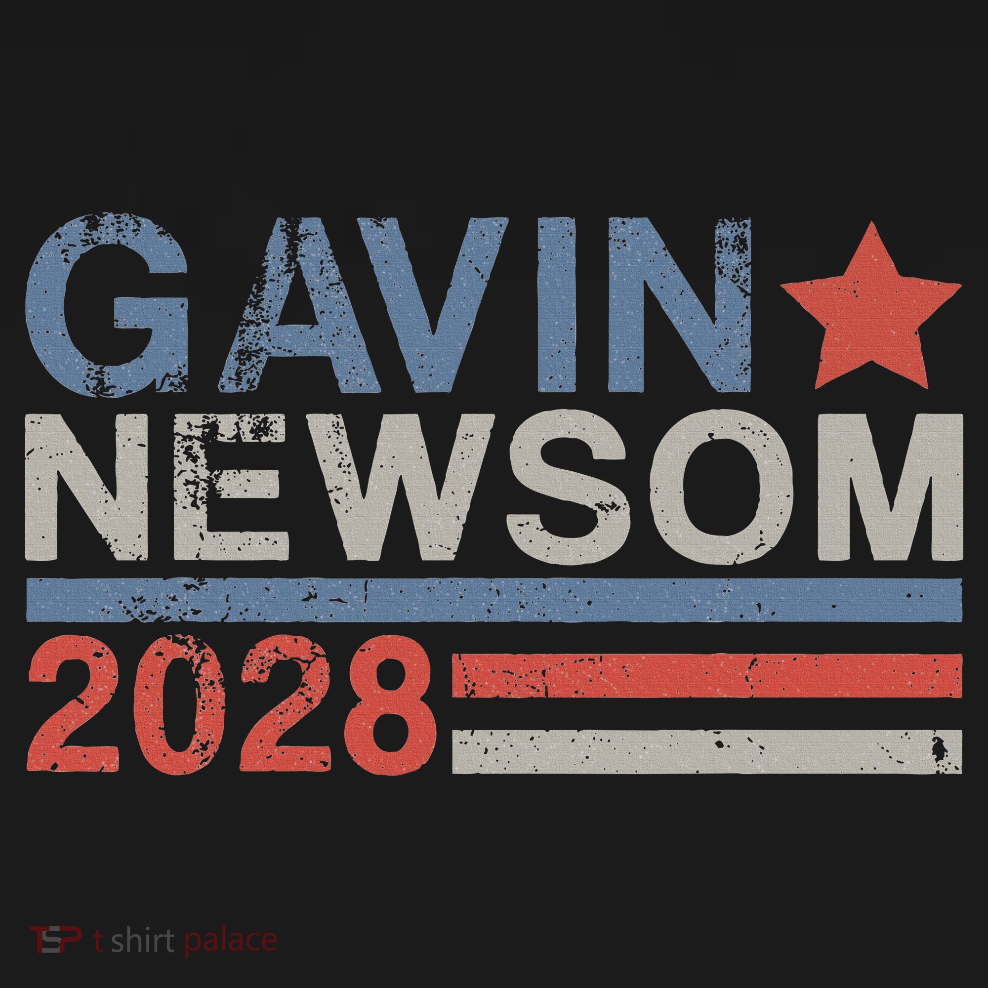 Gavin Newsom For President 2028 Bucket Hat