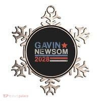 Gavin Newsom For President 2028 Ornament thumb 0