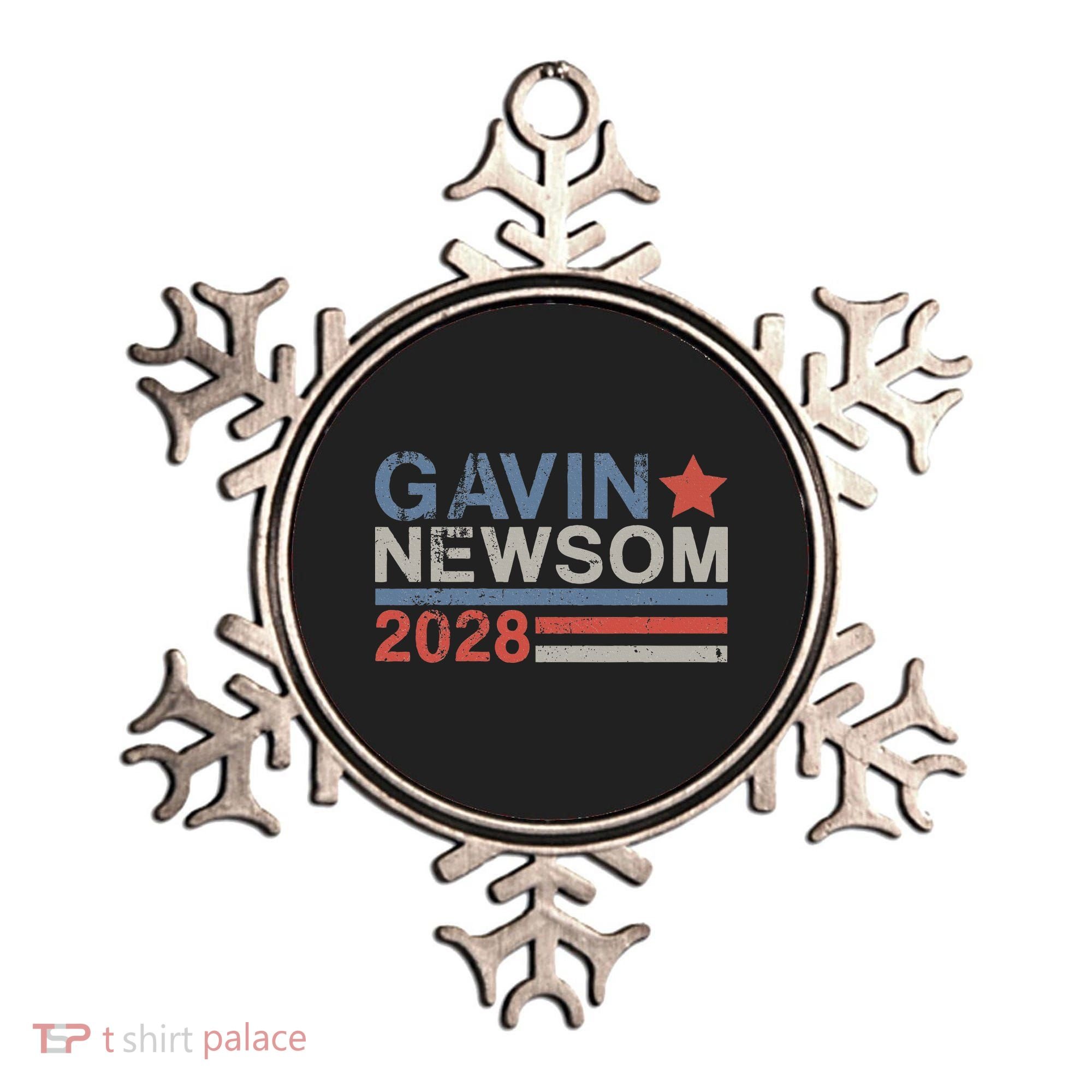 Gavin Newsom For President 2028 Ornament