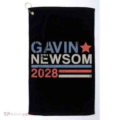 Gavin Newsom For President 2028 Golf Towel