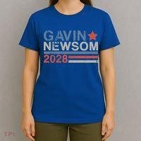 Gavin Newsom For President 2028 T-Shirt thumb 4