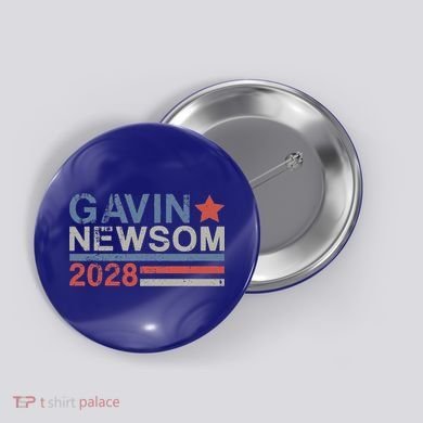 Gavin Newsom For President 2028 Button