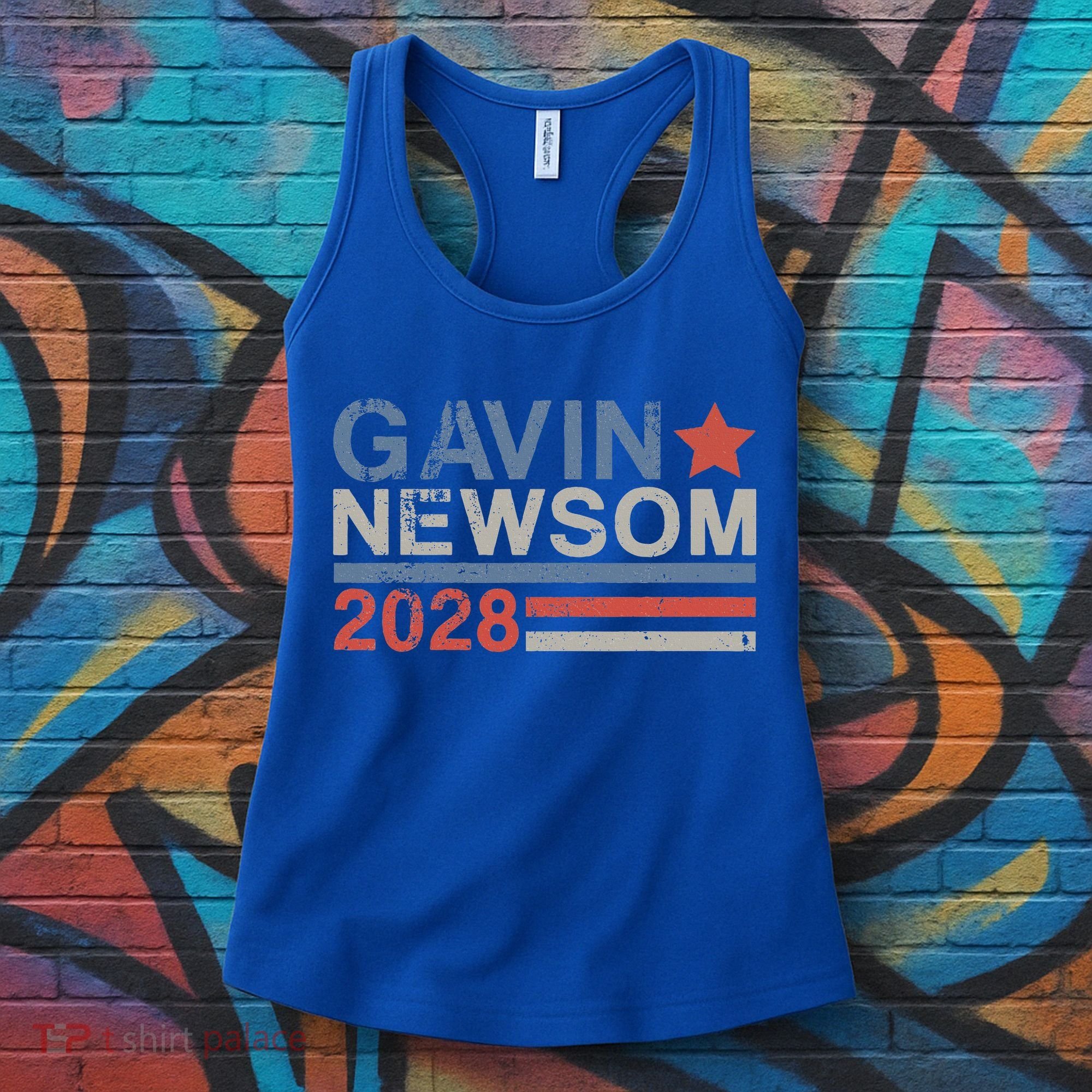 Gavin Newsom For President 2028 Women's Tank Top