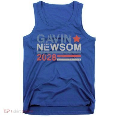 Gavin Newsom For President 2028 Tank Top