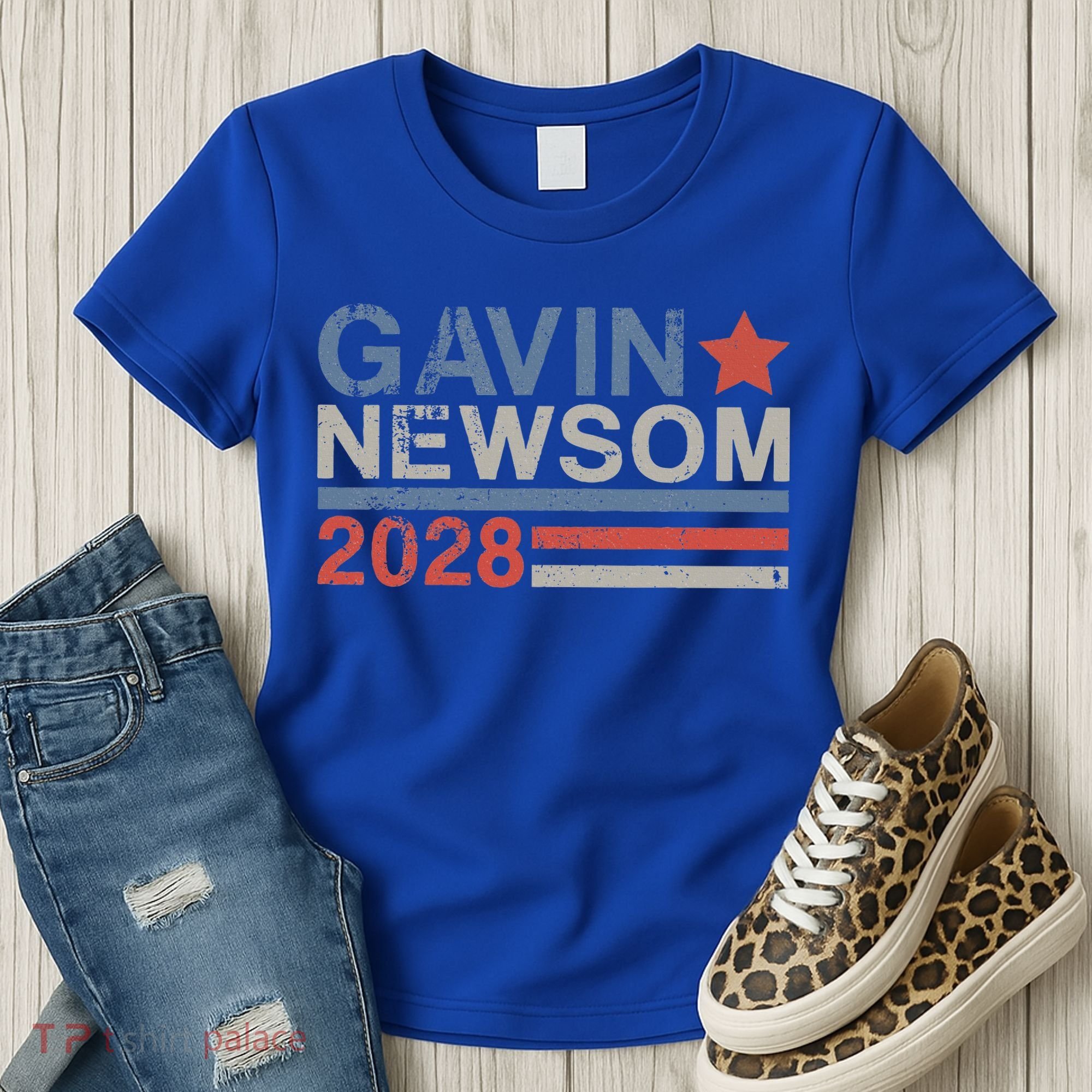 Gavin Newsom For President 2028 Women's T-Shirt