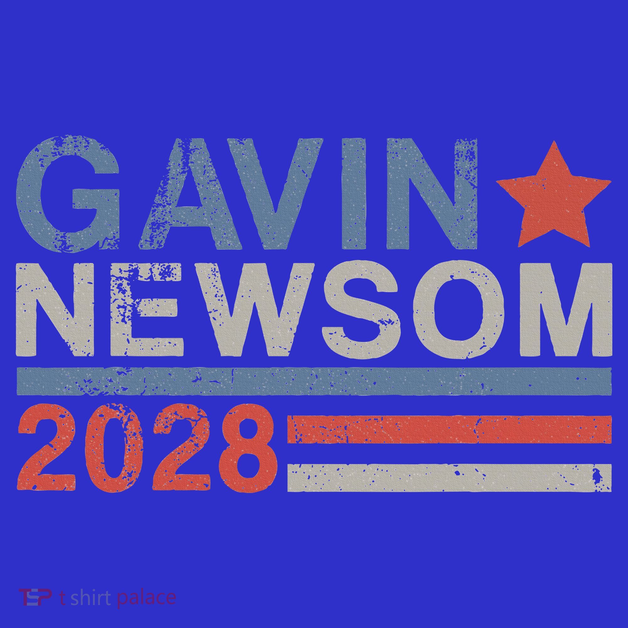 Gavin Newsom For President 2028 Kids T-Shirt