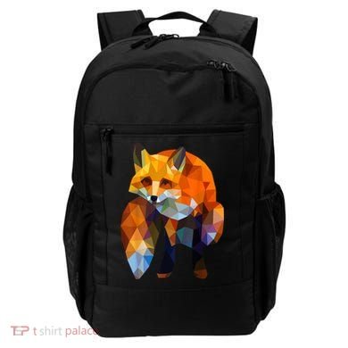 Geometric Nature Fox Cool Cute Graphic Art Backpack