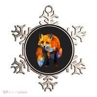 Geometric Nature Fox Cool Cute Graphic Art Ornament thumb 0