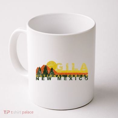 Gila National Forest Vintage Retro Coffee Mug