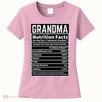 Grandma Nutrition Facts Women's T-Shirt thumb 0