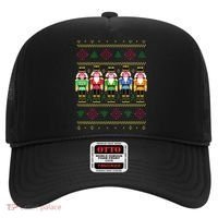 Golden Nutcracker Funny Jolly & Merry Ugly Christmas Hat thumb 0