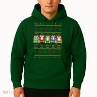 Golden Nutcracker Funny Jolly & Merry Ugly Christmas Hoodie thumb 2