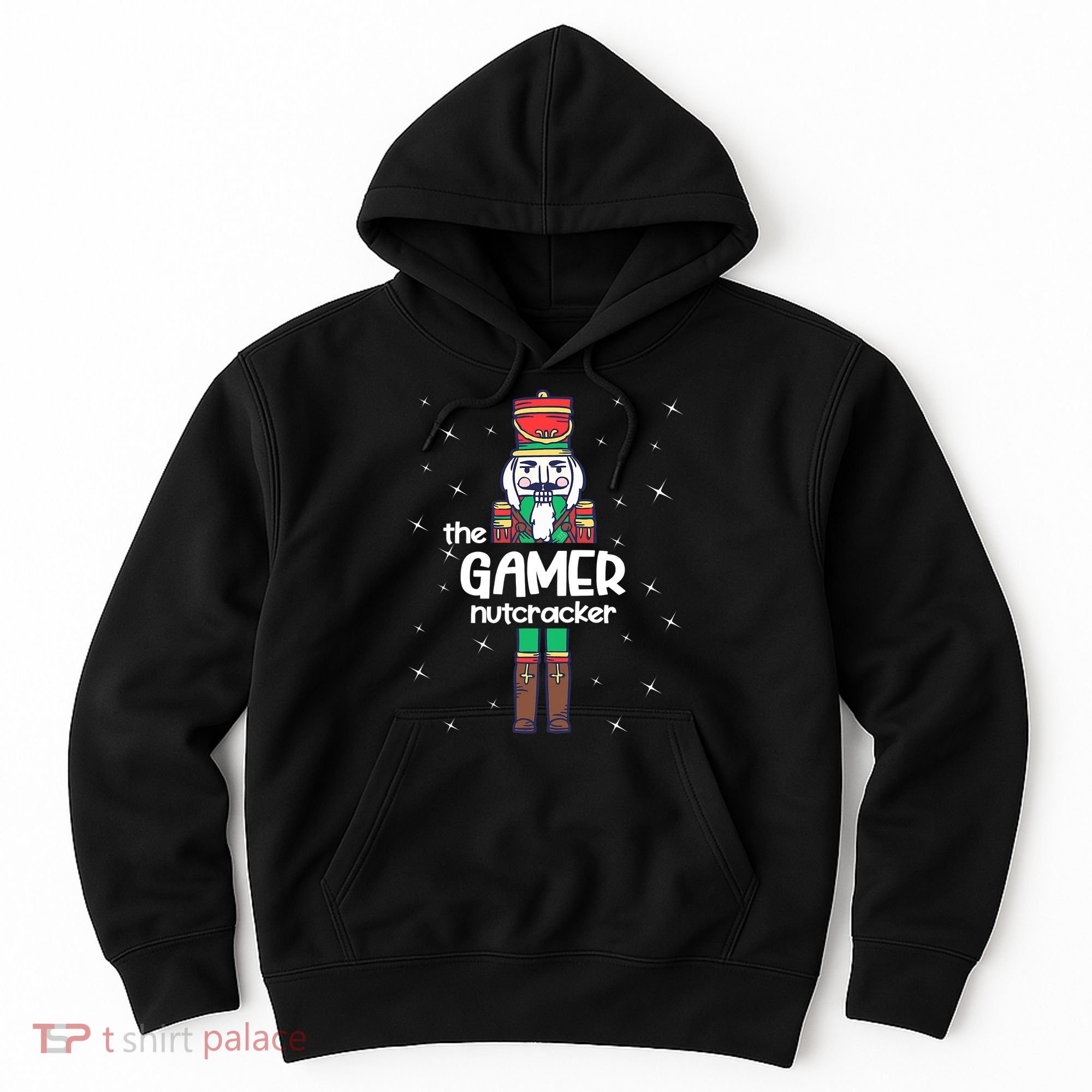Gamer Nutcracker Family Matching Funny Pajama Hoodie