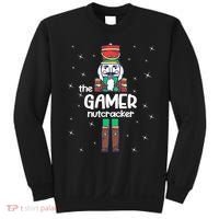 Gamer Nutcracker Family Matching Funny Pajama Sweatshirt thumb 0