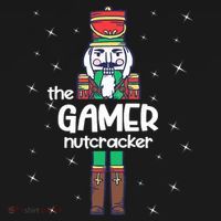 Gamer Nutcracker Family Matching Funny Pajama Women's Hoodie thumb 2