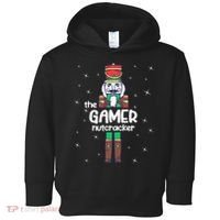 Gamer Nutcracker Family Matching Funny Pajama Toddler Hoodie thumb 0