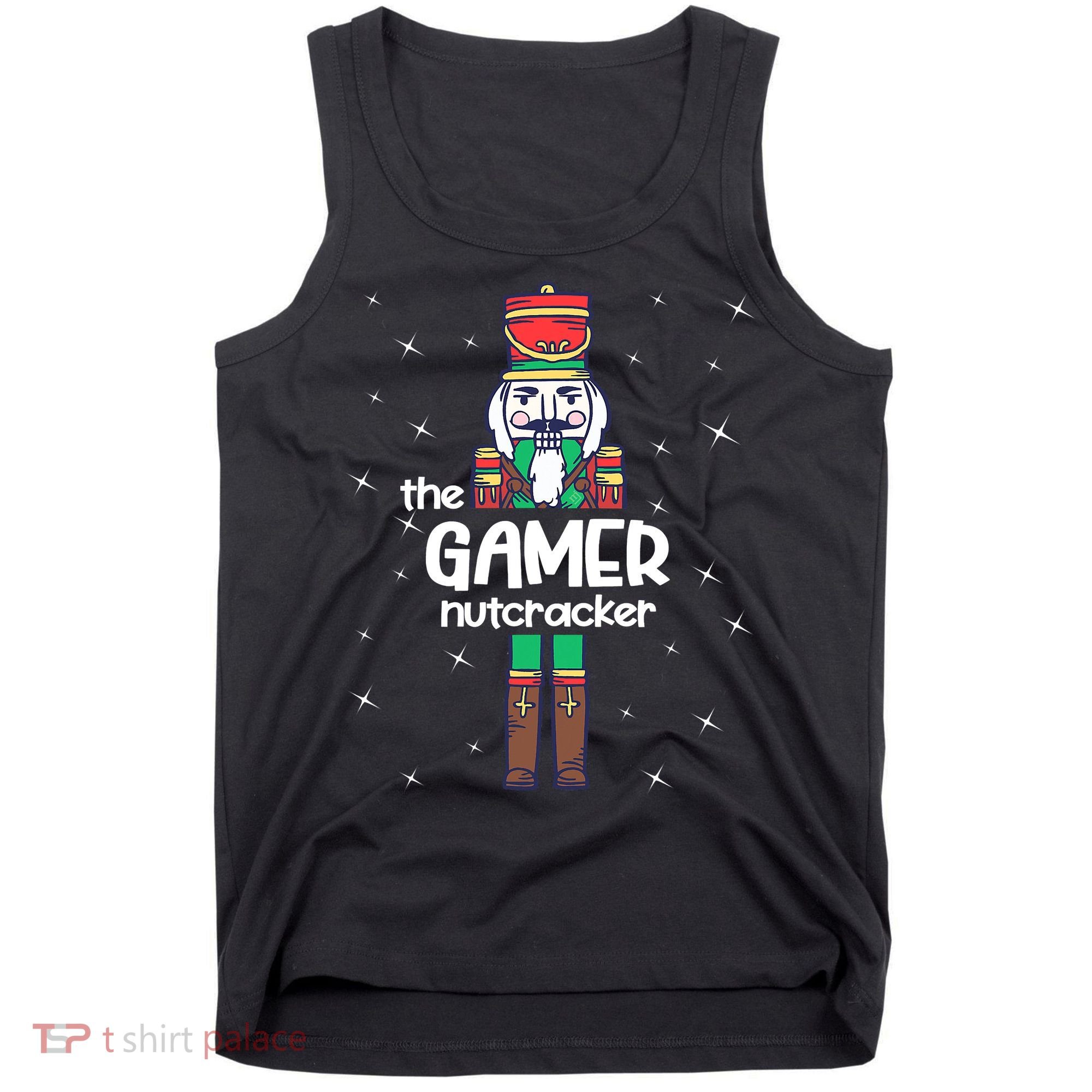 Gamer Nutcracker Family Matching Funny Pajama Tank Top