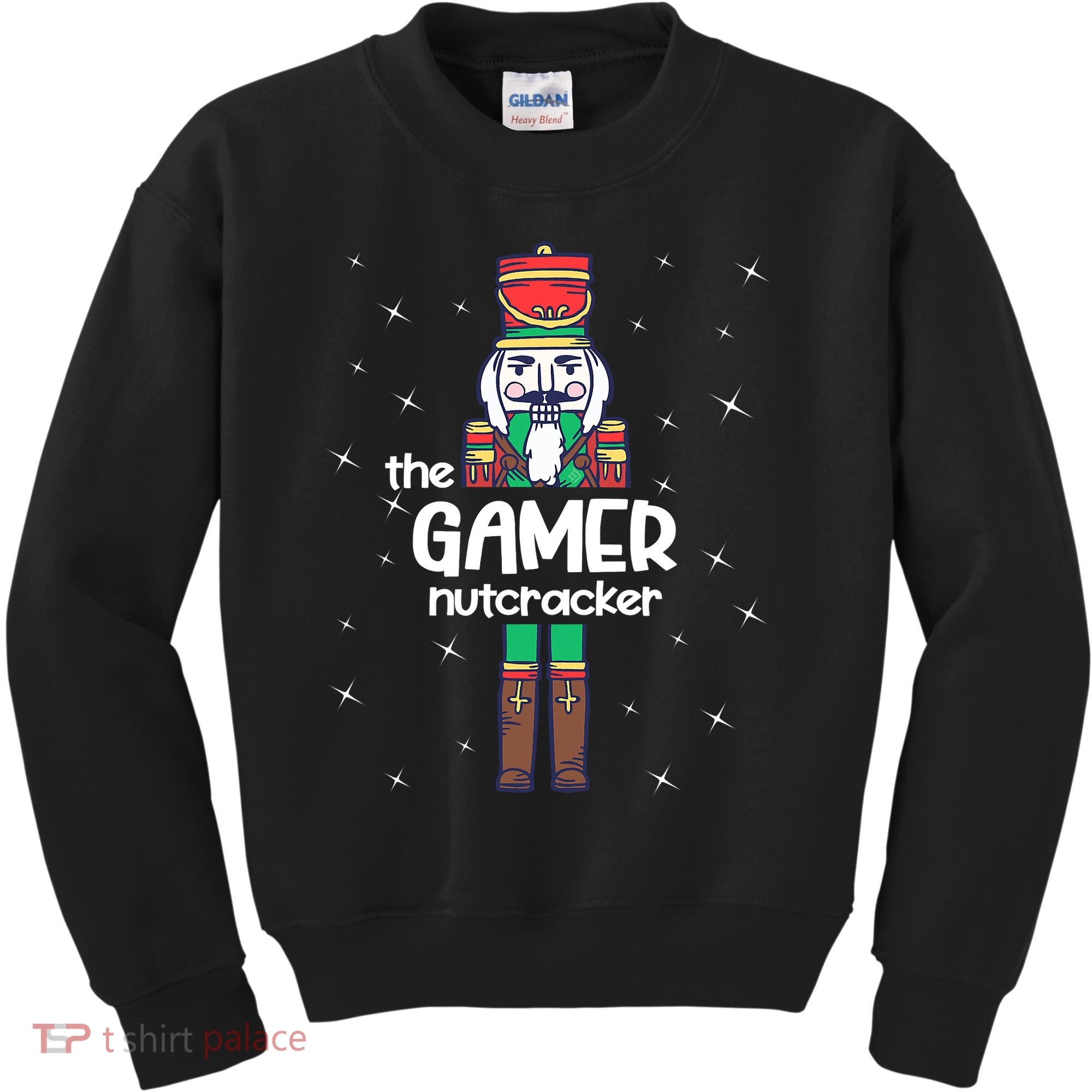 Gamer Nutcracker Family Matching Funny Pajama Kids Sweatshirt