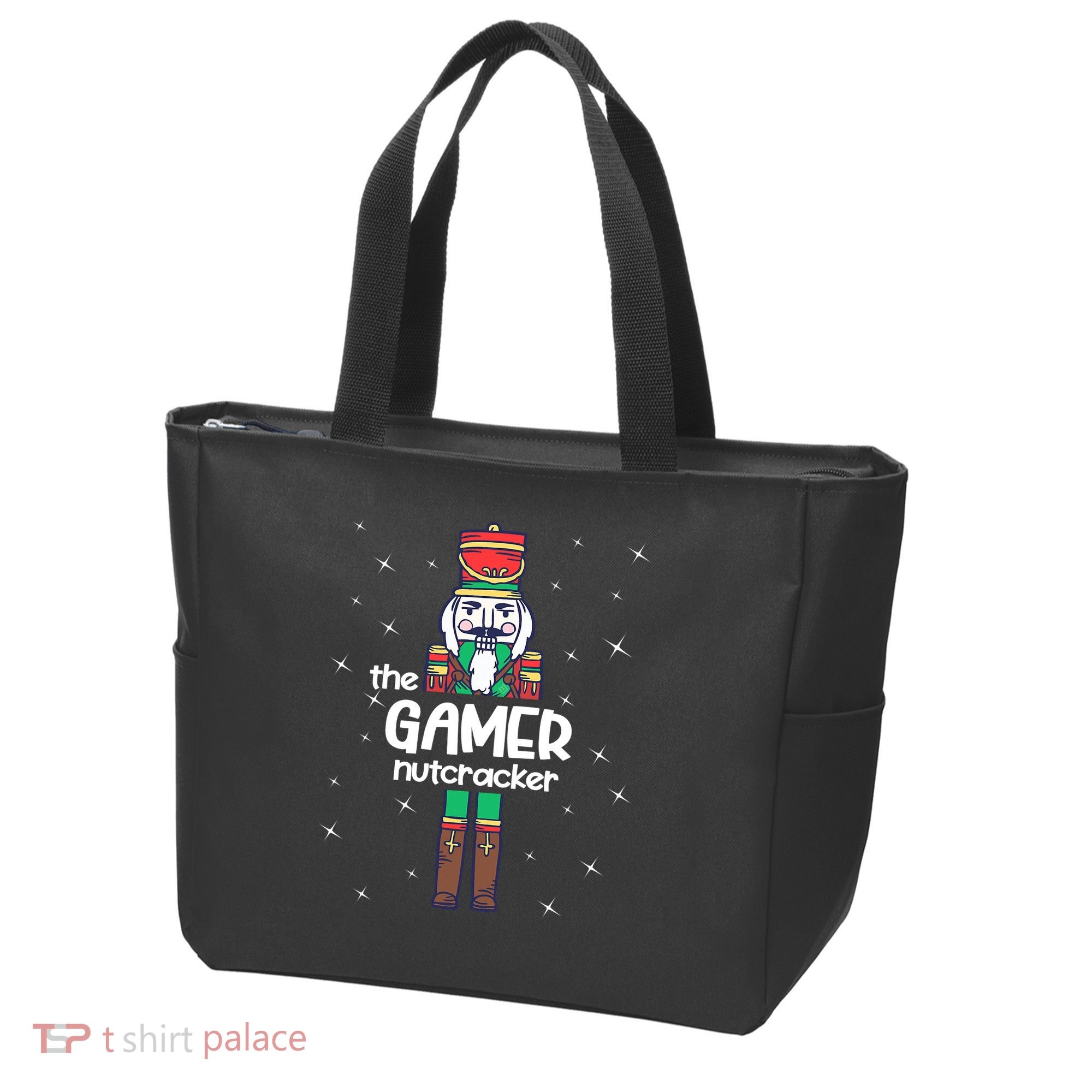 Gamer Nutcracker Family Matching Funny Pajama Tote Bag