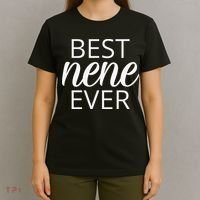 Grandma Nene Gift, Best Nene Ever T-Shirt thumb 4