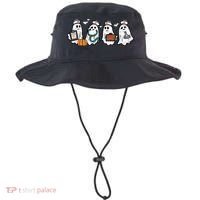 Ghost Nurses Halloween Crew Funny Costume Scrub Top Bucket Hat thumb 0