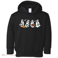 Ghost Nurses Halloween Crew Funny Costume Scrub Top Toddler Hoodie thumb 0