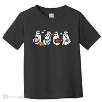 Ghost Nurses Halloween Crew Funny Costume Scrub Top Toddler T-Shirt thumb 0