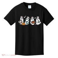 Ghost Nurses Halloween Crew Funny Costume Scrub Top Kids T-Shirt thumb 0