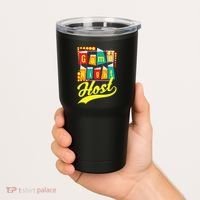 Game Night Host Family Board Game Trivia Night Tumbler thumb 2