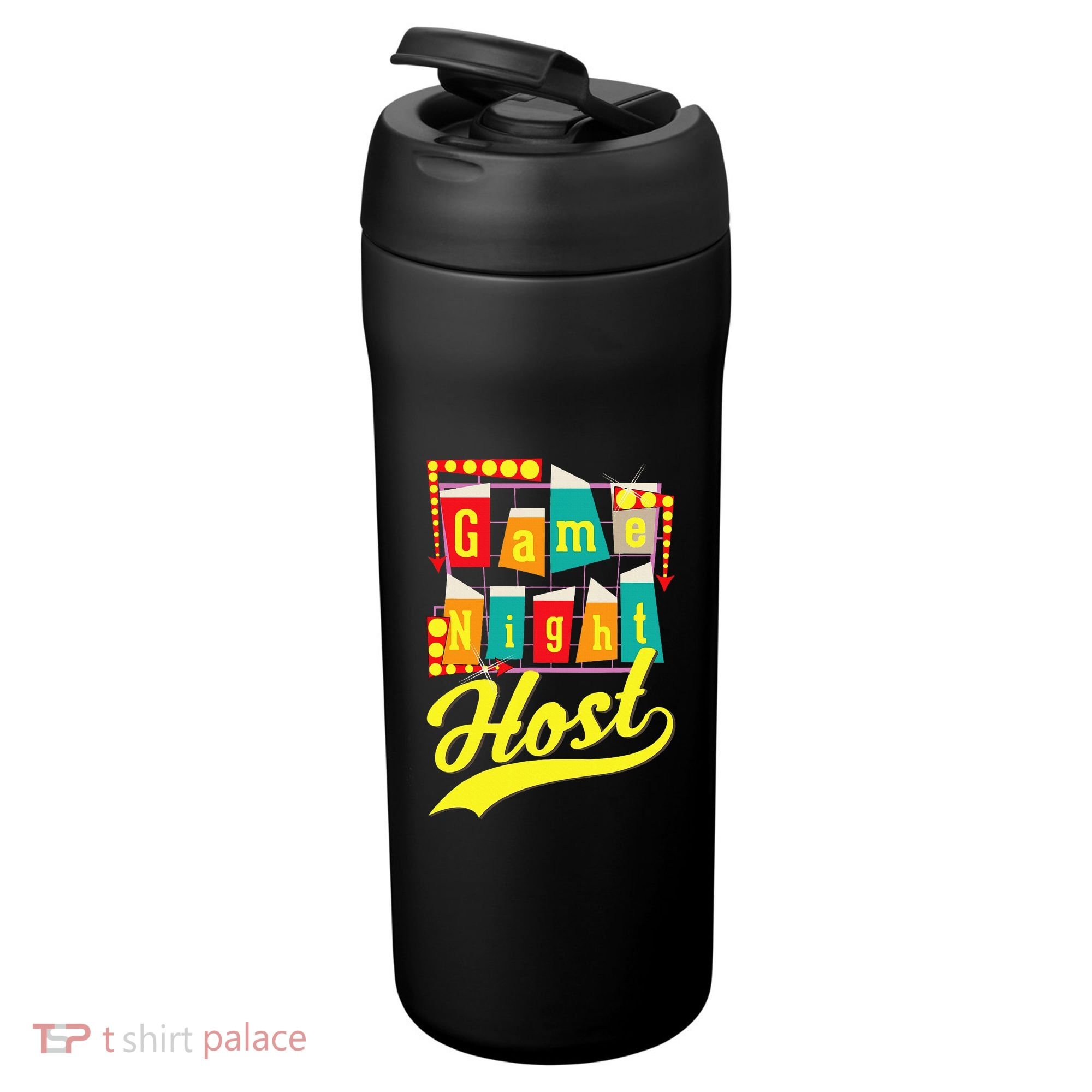 Game Night Host Family Board Game Trivia Night 24oz Duet Stainless Steel Tumbler