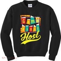 Game Night Host Family Board Game Trivia Night Kids Sweatshirt thumb 0