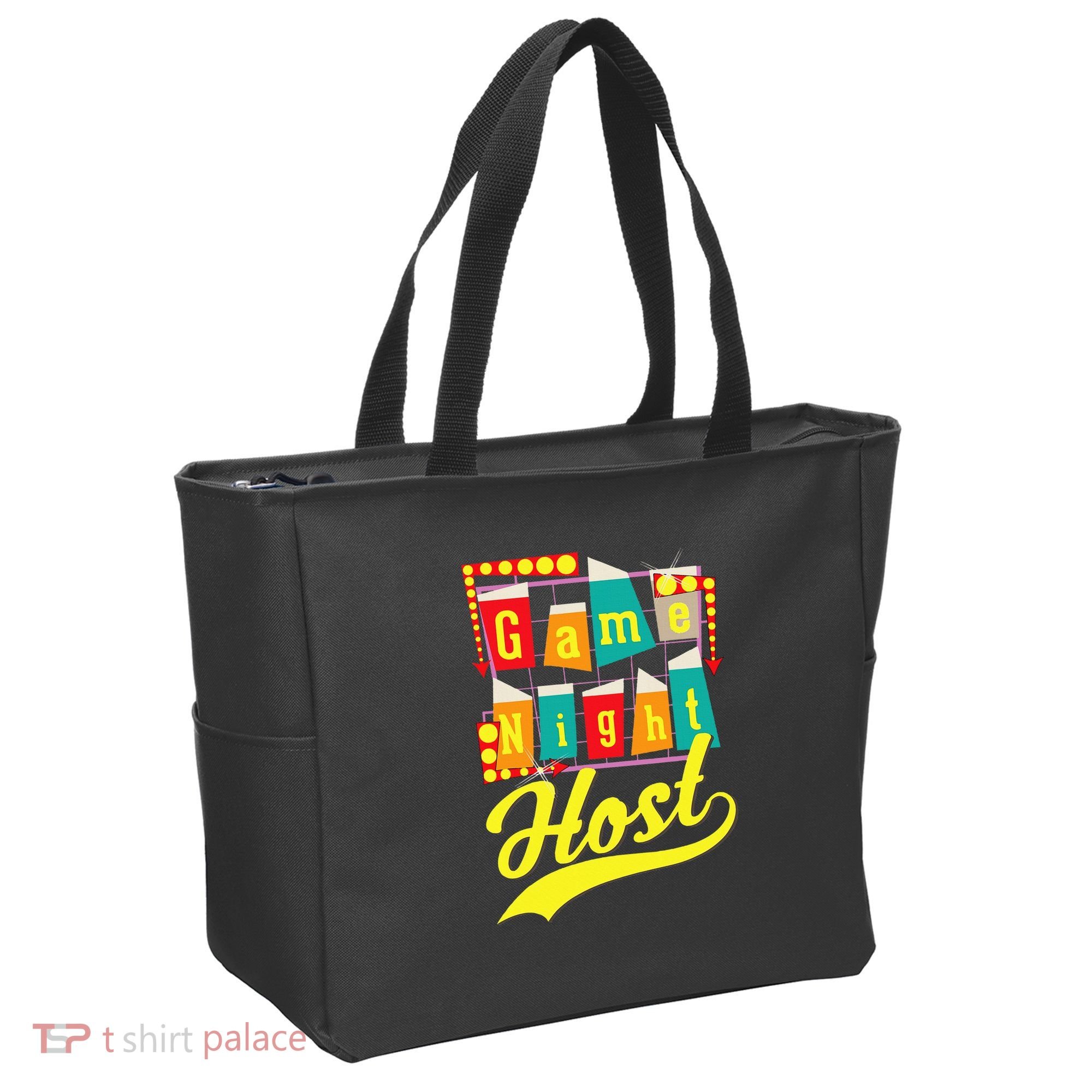Game Night Host Family Board Game Trivia Night Tote Bag