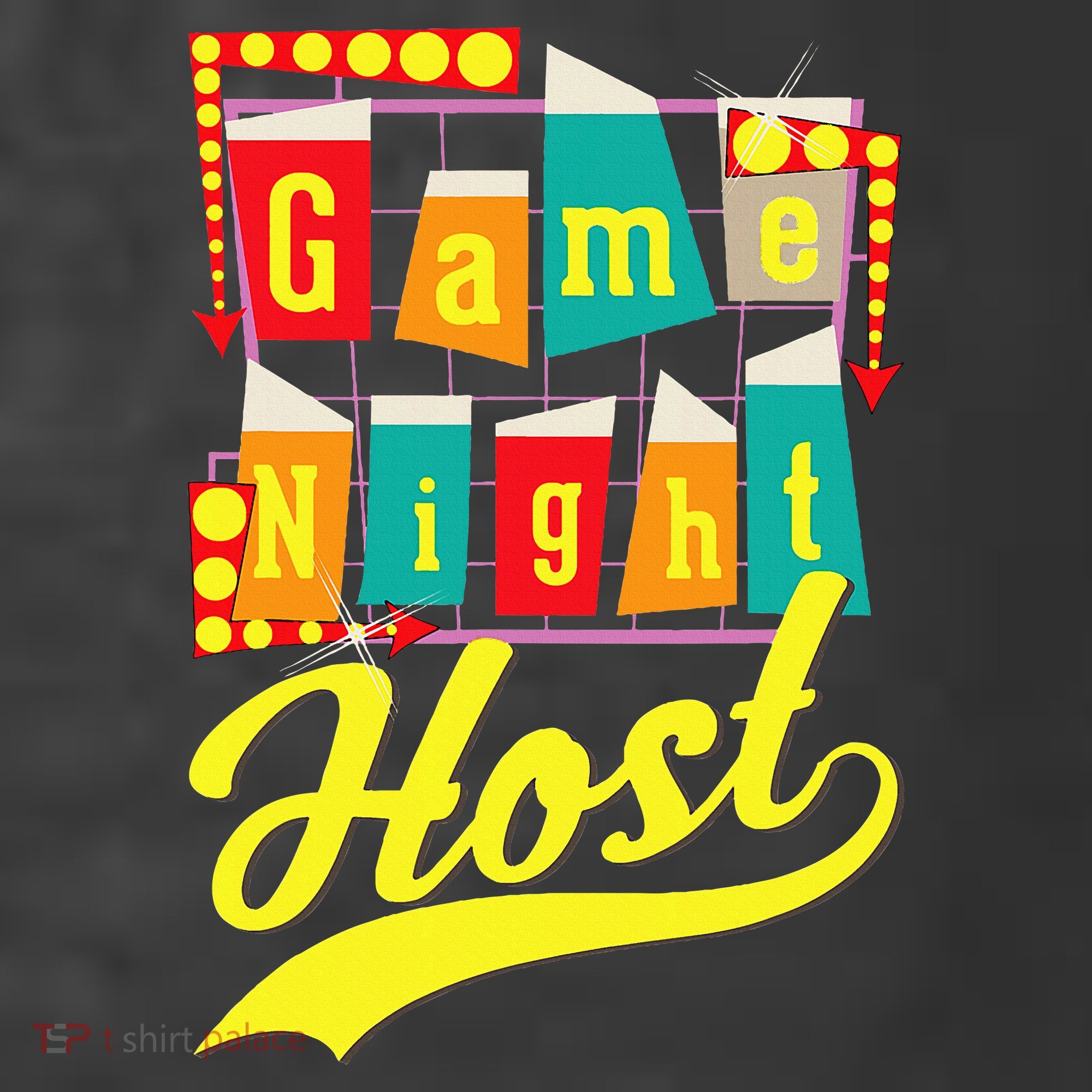 Game Night Host Family Board Game Trivia Night Women's Hoodie