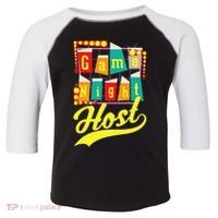 Game Night Host Family Board Game Trivia Night Toddler Fine Jersey T-Shirt thumb 0