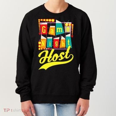 Game Night Host Family Board Game Trivia Night Women's Sweatshirt