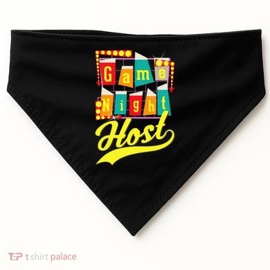 Game Night Host Family Board Game Trivia Night USA-Made Doggie Bandana