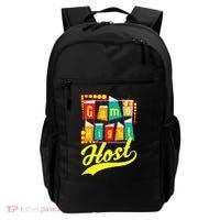 Game Night Host Family Board Game Trivia Night Backpack thumb 0