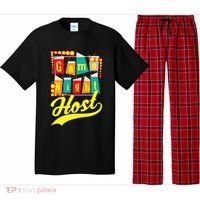 Game Night Host Family Board Game Trivia Night Pajama Set thumb 0